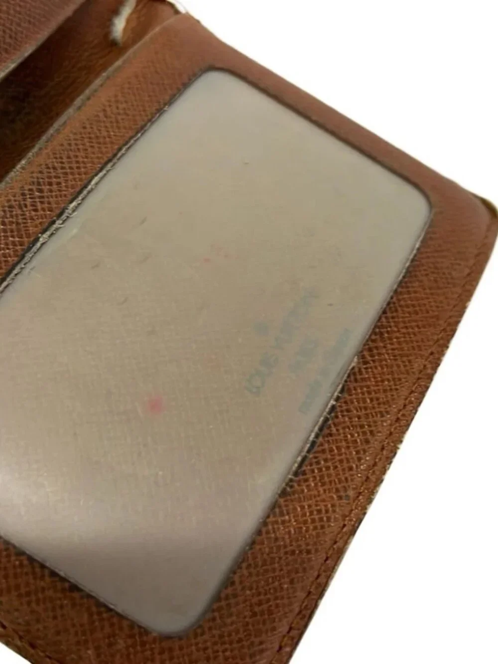 LOUIS VUITTON Porte 2 Cartes Vertical M60533 Monogram CA0954 Pass Holder